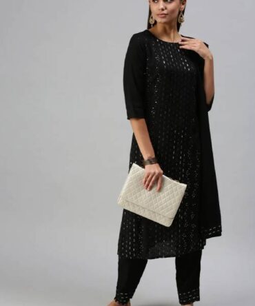 Black Kurta Suit Sets