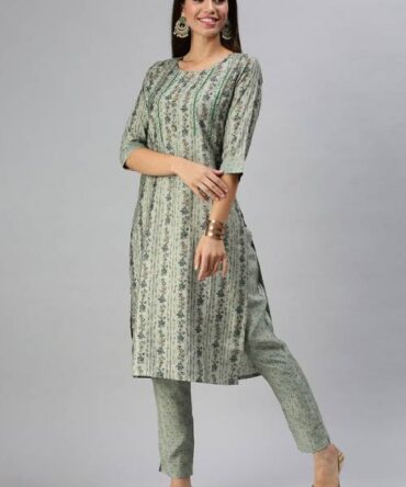 Green Kurta Suit Sets