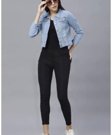 Casual Denim Blue Jacket