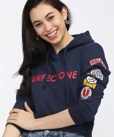 Navy Blue Hoodie